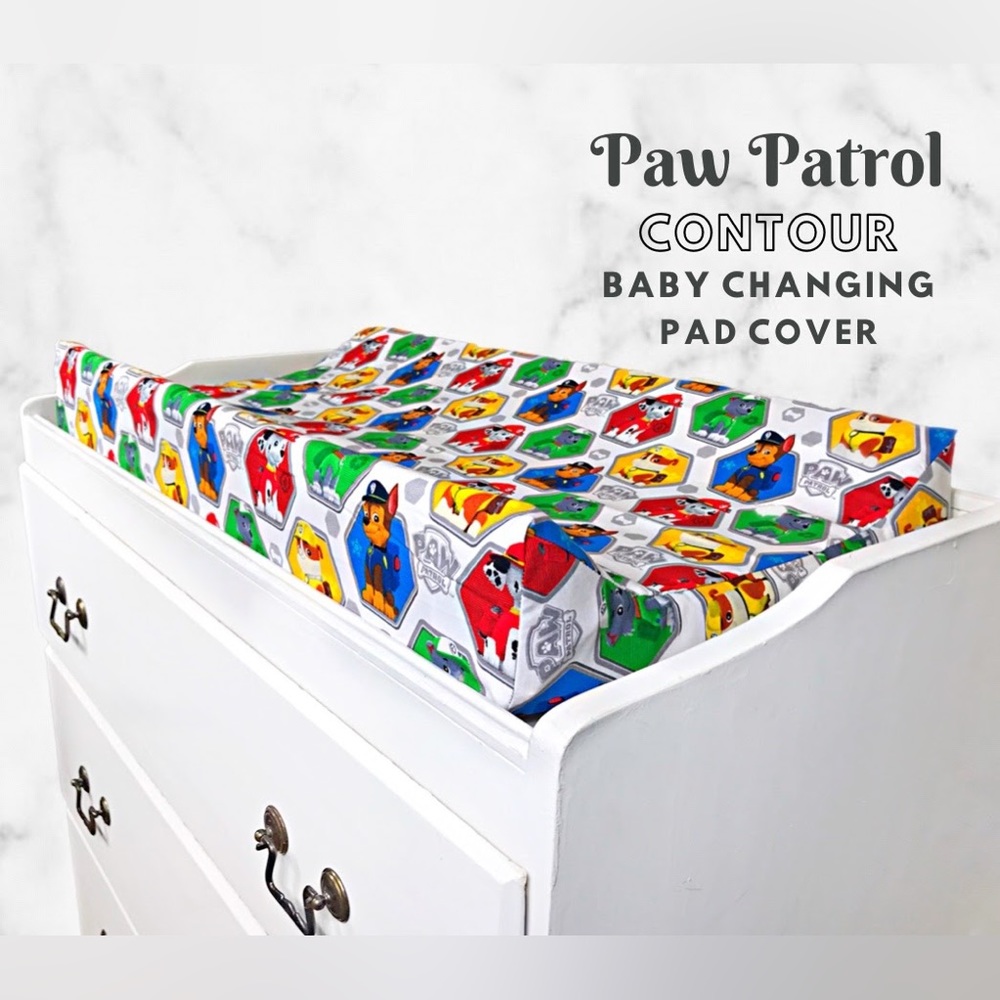 Paw Patrol Baby Nursery Changing Pad Cover